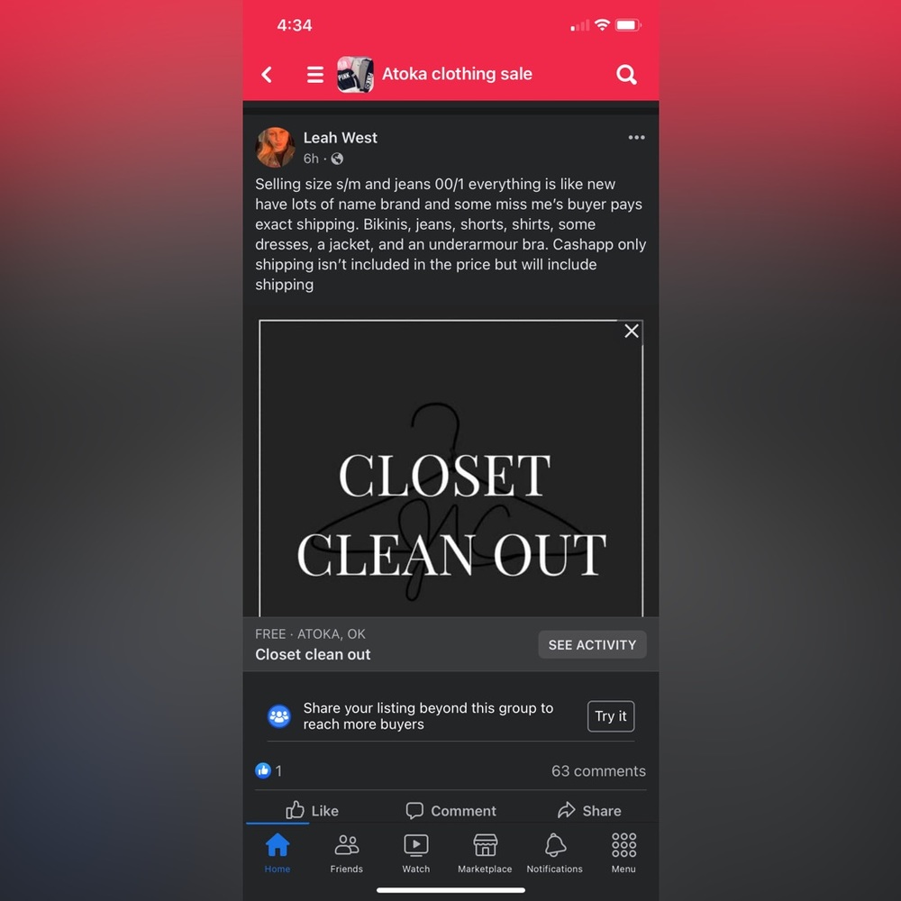 Closet clean out sizes s/m 00/1